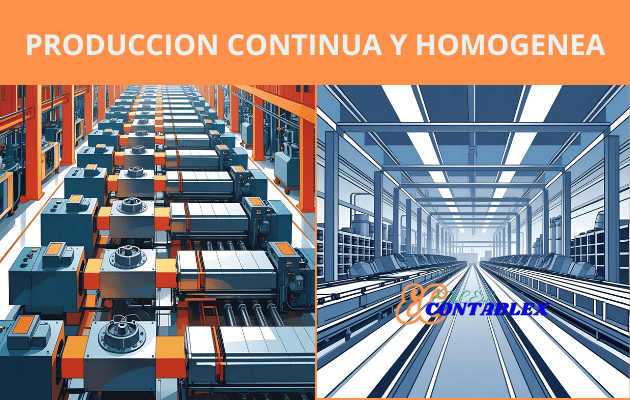 Producción continua y homogénea - costeo por procesos