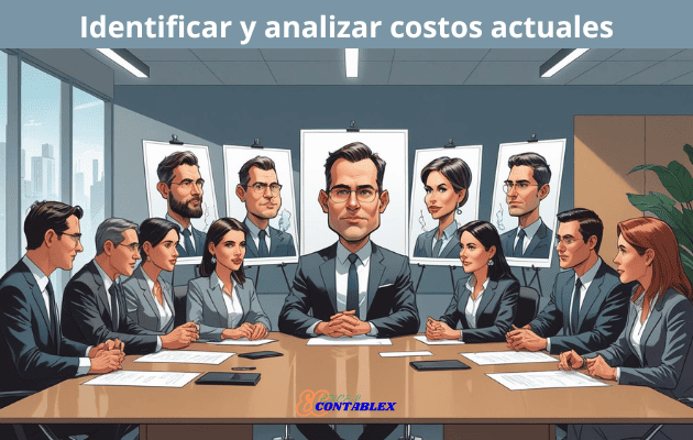 Identificar y analizar costos actuales Identificar y analizar costos actuales - Reduccion de Costos en la Empresa